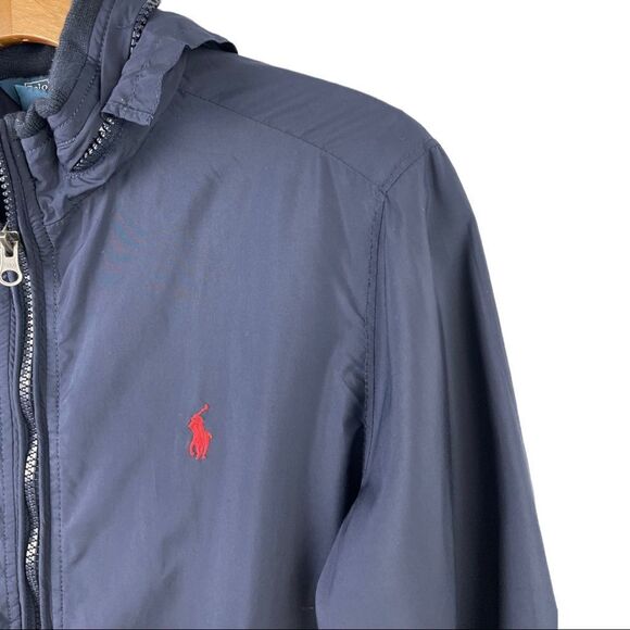 Polo by Ralph Lauren Blue Zip Front Classic Jacket Size M (10-12) - Picture 5 of 10